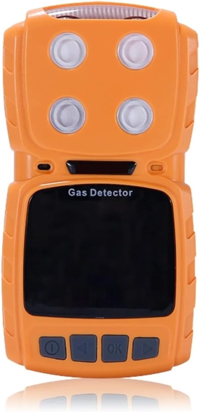 دستگاه تشخیص گاز آمونیاک DJGvgtf، آلارم نشت گاز قابل حمل، محدوده 0-10ppm، 0-50ppm