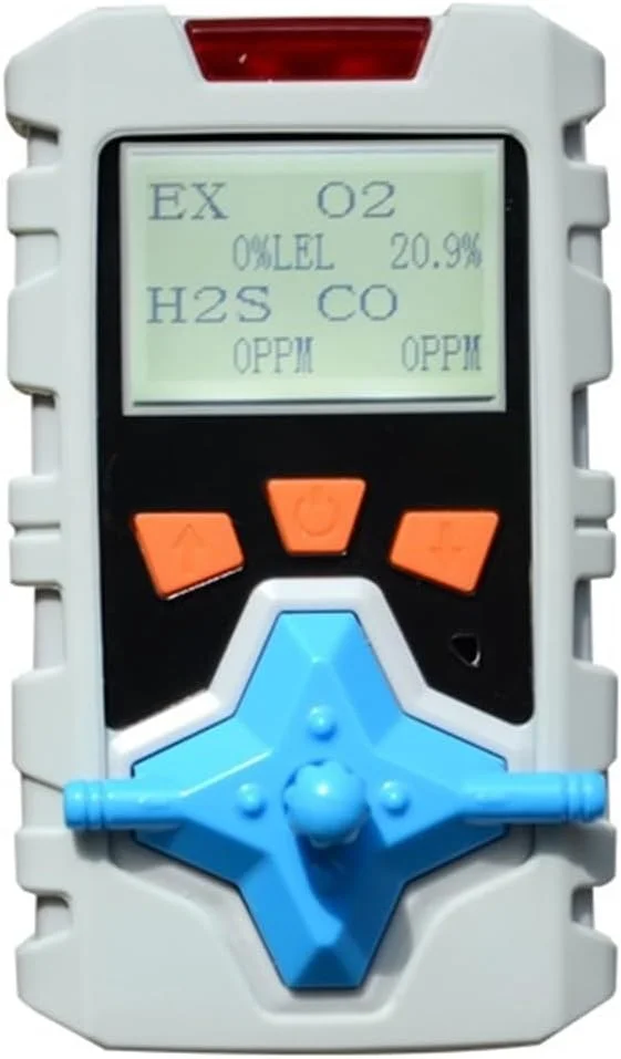 دستگاه تشخیص نشت گاز قابل حمل KP836، 4 در 1، دستگاه تشخیص گاز معدن زغال سنگ، دستگاه تشخیص گاز CO2