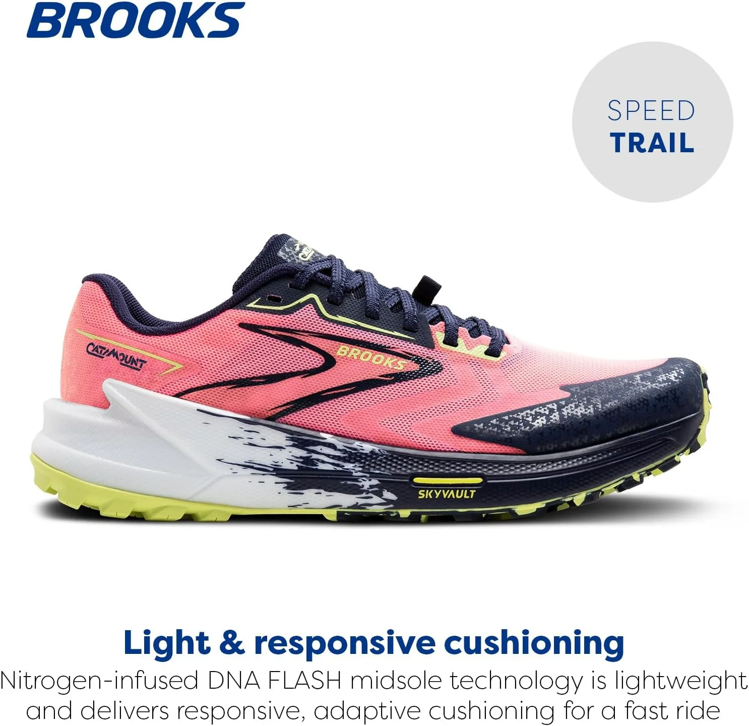 کفش ورزشی زنانه بروکس کتامونت 3 کفش ورزشی زنانه بروکس کتامونت 3