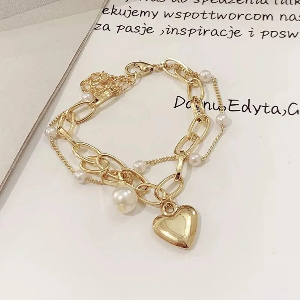 دستبند النگویی شیک و جدید روکش طلایی Shining Diva Fashion برای زنان و دختران (rr14531b)، سایز آزاد، روکش طلایی، بدون سنگ قیمتی دستبند النگویی شیک و جدید روکش طلایی Shining Diva Fashion برای زنان و دختران (rr14531b)، سایز آزاد، روکش طلایی، بدون سنگ قیمتی