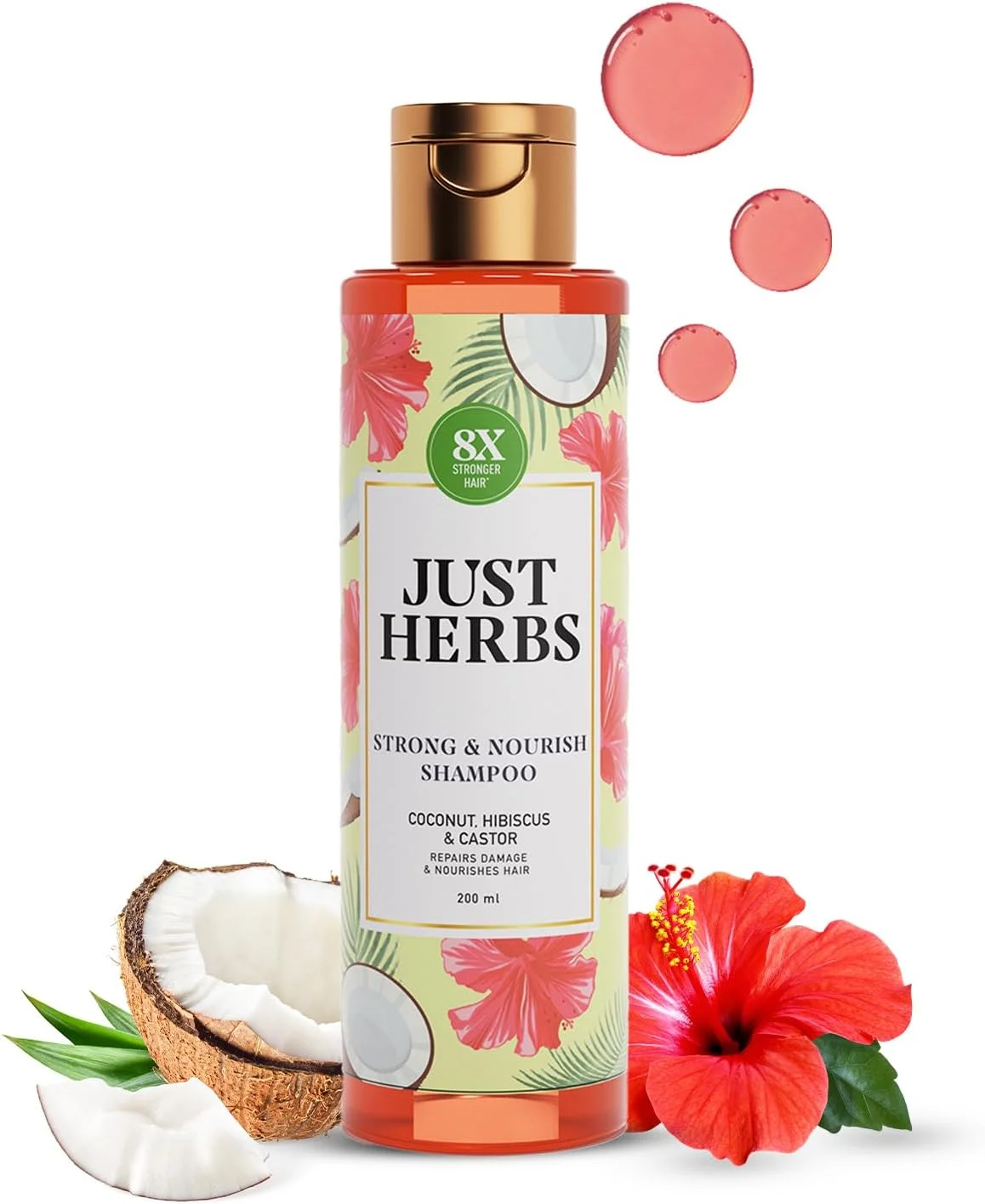 شامپو بدون سولفات کرچک و دانه پیاز سیاه جاست هربز، کاهش ریزش مو برای موهای خشک، وز و معمولی، مناسب آقایان و بانوان - 200 میلی لیتر شامپو بدون سولفات کرچک و دانه پیاز سیاه جاست هربز، کاهش ریزش مو برای موهای خشک، وز و معمولی، مناسب آقایان و بانوان - 200 میلی لیتر