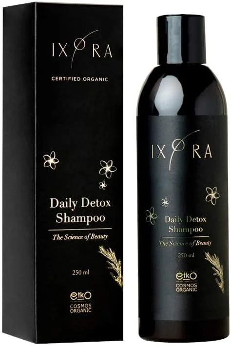 شامپو سم زدای روزانه ایکسورا، شامپو شفاف کننده و ضد ریزش مو برای رشد مو، بدون سولفات و GMO - 250 میلی لیتر ارگانیک تایید شده شامپو سم زدای روزانه ایکسورا، شامپو شفاف کننده و ضد ریزش مو برای رشد مو، بدون سولفات و GMO - 250 میلی لیتر ارگانیک تایید شده