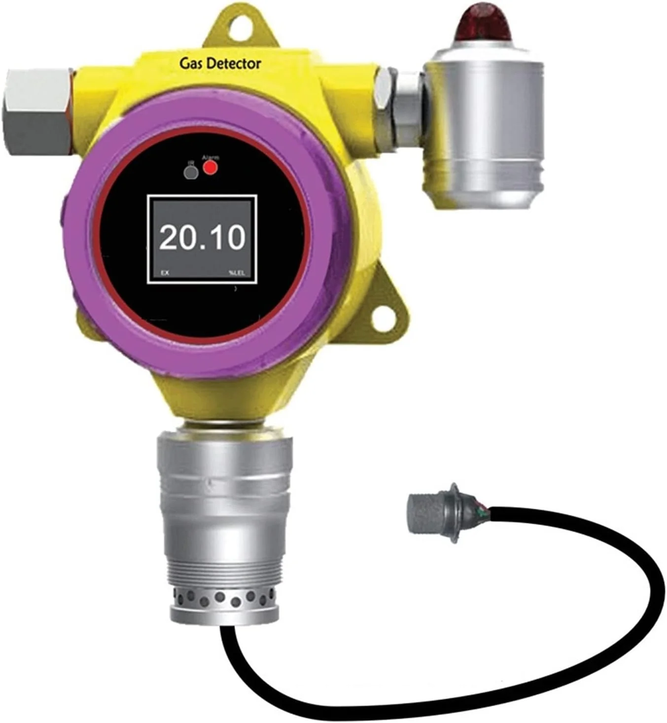 آشکارسازهای گاز WRQzxcv، آلارم تشخیص گازهای قابل احتراق، ردیاب گاز قابل حمل برای یافتن نشتی گازهای قابل احتراق مانند متان، LPG، LNG، ردیاب نشت گاز سوخت