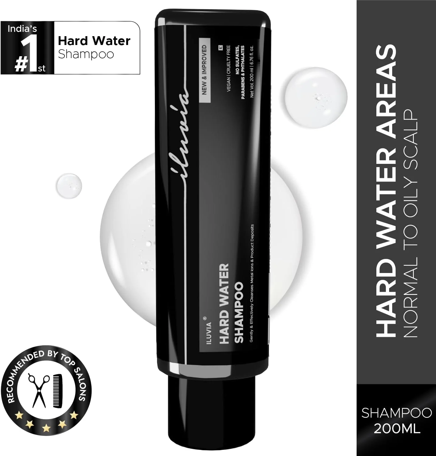 شامپو موهای آسیب دیده ناشی از آب سخت ایلویا 200 میلی لیتر - شامپو ضد رسوب برای مناطق دارای آب شور (فاقد SLS، SLES) (ایمن برای موهای رنگ شده و درمان شده) - مقابله با ریزش مو، پوسته پوسته شدن، شوره سر ناشی از رسوبات معدنی شامپو موهای آسیب دیده ناشی از آب سخت ایلویا 200 میلی لیتر - شامپو ضد رسوب برای مناطق دارای آب شور (فاقد SLS، SLES) (ایمن برای موهای رنگ شده و درمان شده) - مقابله با ریزش مو، پوسته پوسته شدن، شوره سر ناشی از رسوبات معدنی