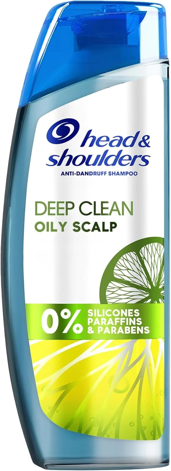 شامپو ضد شوره سر و موی چرب Head & Shoulders Deep Clean، فاقد سیلیکون، پارابن و پارافین، 400 میلی لیتر شامپو ضد شوره سر و موی چرب Head & Shoulders Deep Clean، فاقد سیلیکون، پارابن و پارافین، 400 میلی لیتر