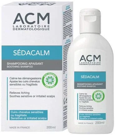 شامپو تسکین دهنده ACM Laboratoire SEDACALM حجم 200 میلی لیتر برای پوست سر حساس و تحریک شده شامپو تسکین دهنده ACM Laboratoire SEDACALM حجم 200 میلی لیتر برای پوست سر حساس و تحریک شده