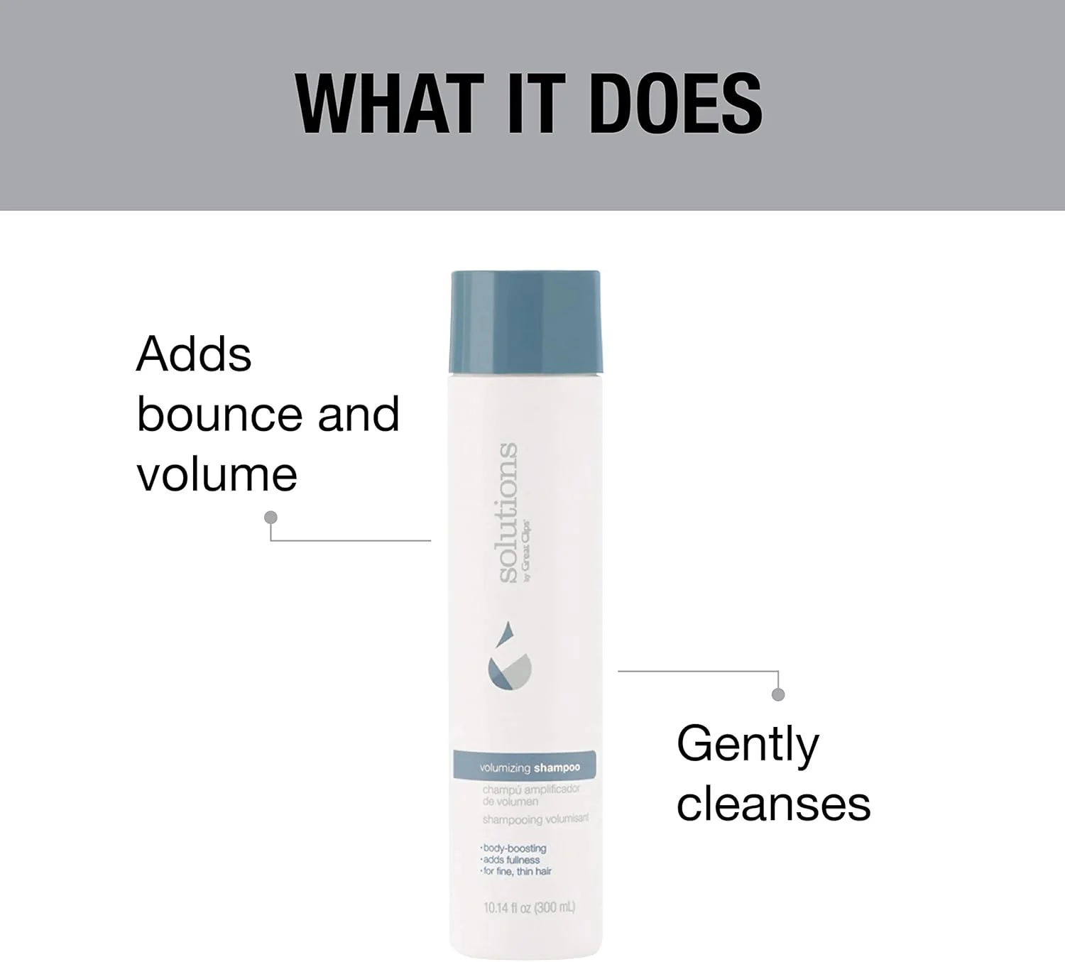 شامپو حجم دهنده گریت کلیپس سلوشنز، 295 میلی لیتر | افزایش حجم، ضخامت و حالت ارتجاعی | مناسب موهای نازک، کم پشت و چرب شامپو حجم دهنده گریت کلیپس سلوشنز، 295 میلی لیتر | افزایش حجم، ضخامت و حالت ارتجاعی | مناسب موهای نازک، کم پشت و چرب