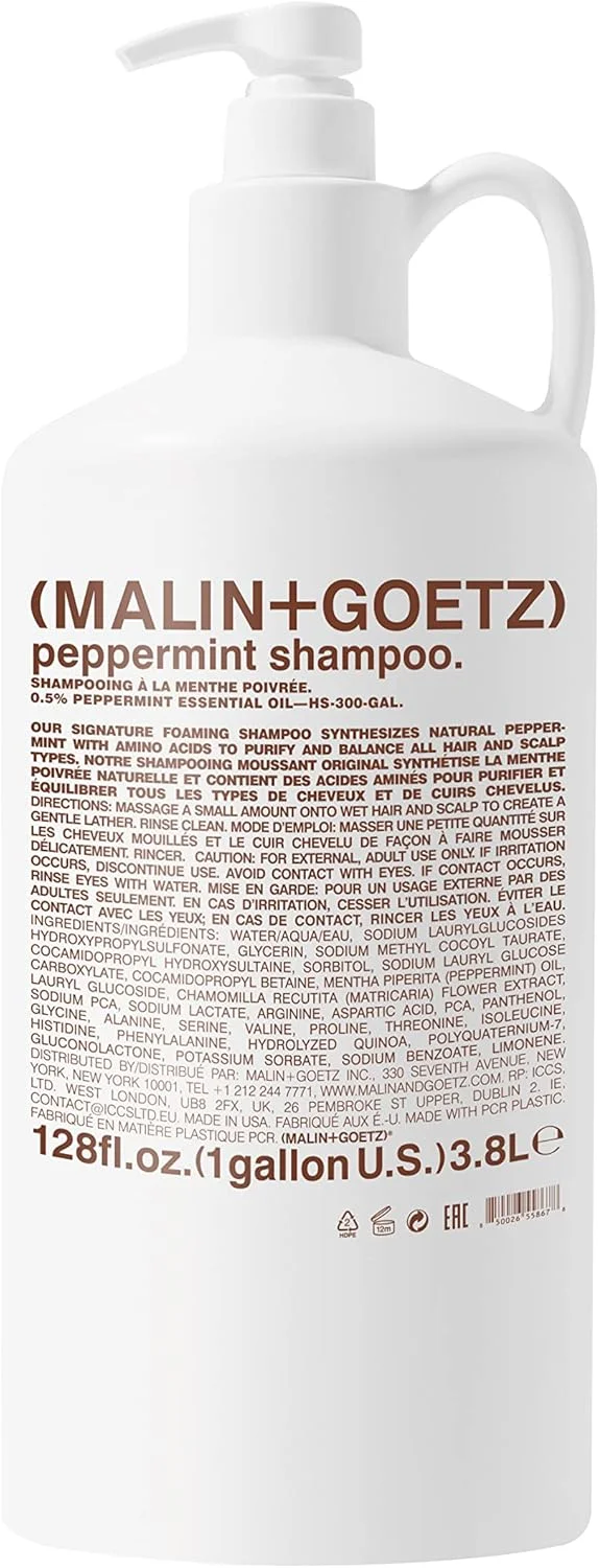 شامپو نعناع فلفلی MALIN+GOETZ - شامپو شفاف کننده مردانه و زنانه، شامپو موی طبیعی برای پاکسازی و آبرسانی، شامپو درمان پوست سر برای انواع مو، وگان و بدون تست حیوانی شامپو نعناع فلفلی MALIN+GOETZ - شامپو شفاف کننده مردانه و زنانه، شامپو موی طبیعی برای پاکسازی و آبرسانی، شامپو درمان پوست سر برای انواع مو، وگان و بدون تست حیوانی