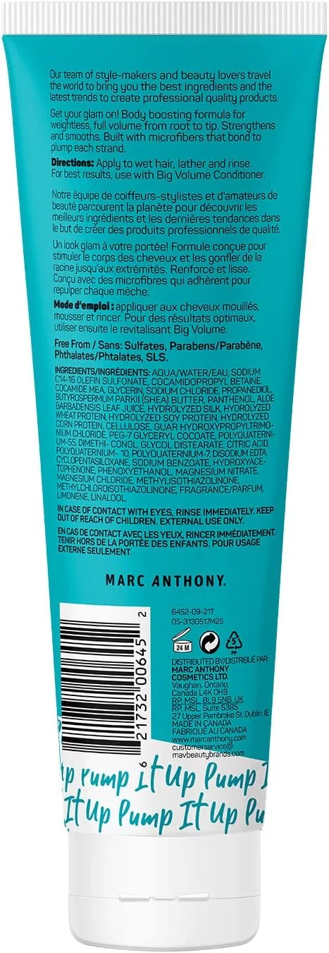 شامپو حجم دهنده مو مارک آنتونی Dream Big Vol 250 میلی لیتر شامپو حجم دهنده مو مارک آنتونی Dream Big Vol 250 میلی لیتر