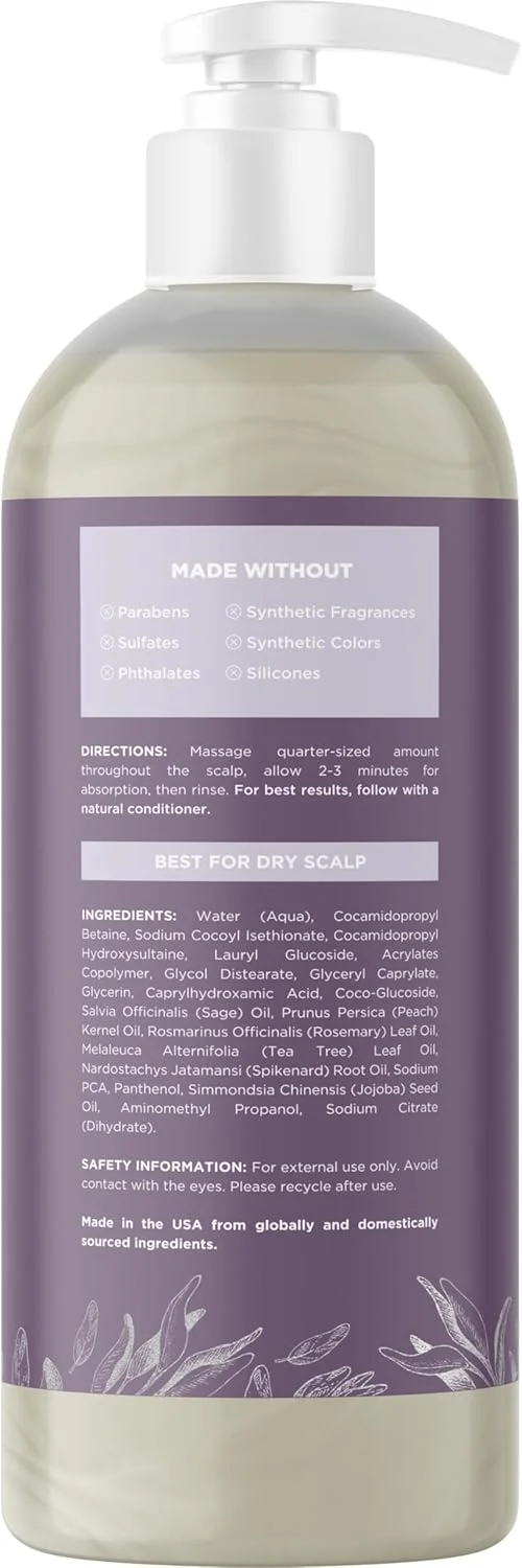 میپل هولیستیکس، شامپو مریم گلی، فرمول ویژه، 473 میلی لیتر میپل هولیستیکس، شامپو مریم گلی، فرمول ویژه، 473 میلی لیتر