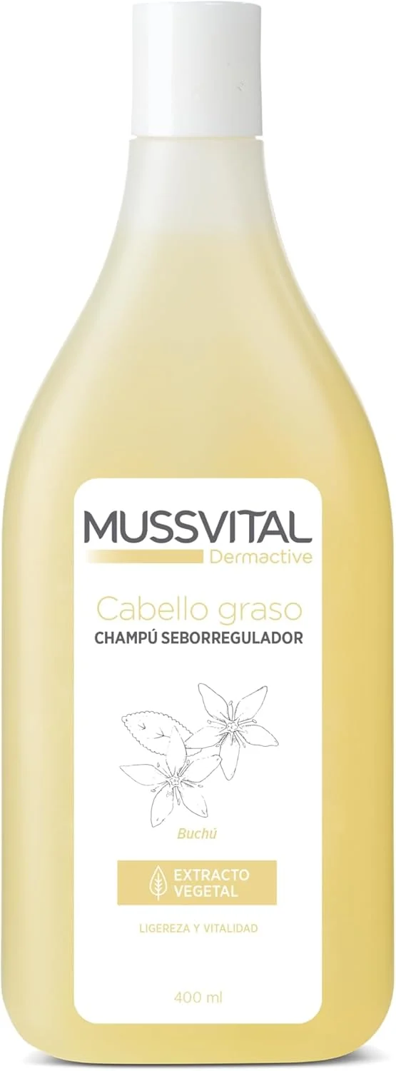 شامپو موسویتال درماکتیو برای موهای چرب، بوچو، 400 میلی لیتر