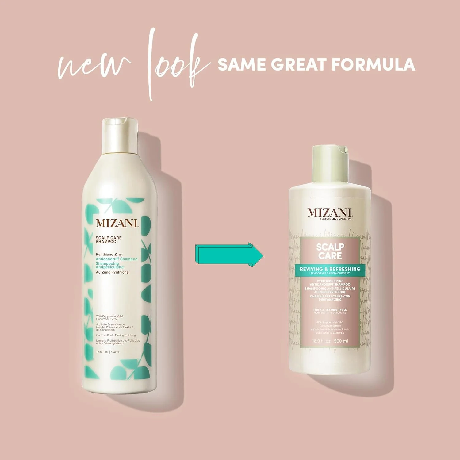 شامپو ضد شوره سر میزانی | پیریتیون زینک | پاک کننده مو و پوست سر | برای موهای فر | 500 میلی لیتر