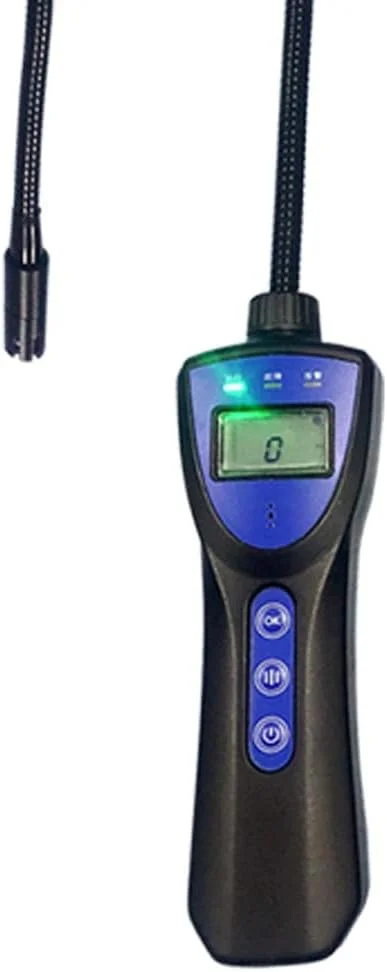دستگاه تشخیص نشت گاز قابل احتراق ZXM با حساسیت فوق العاده بالا، قابل حمل و دستی (رنگ: رنگ تصویر)