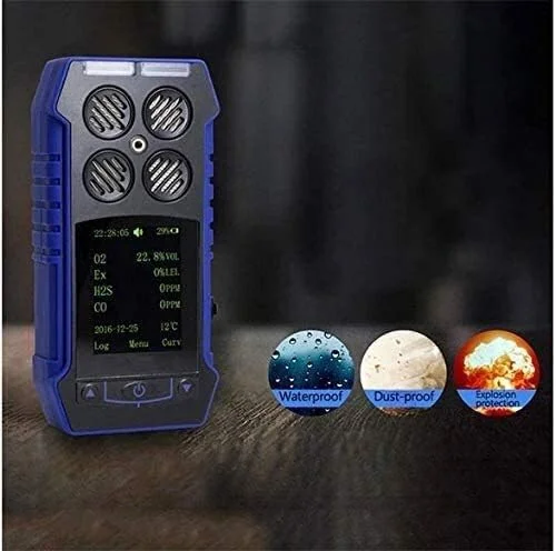 دستگاه تشخیص نشت گاز ZXM - دستگاه تشخیص گاز قابل حمل 4 در 1 O2، CO، H2S، LEL توسط Forensics دستگاه تشخیص نشت گاز ZXM - دستگاه تشخیص گاز قابل حمل 4 در 1 O2، CO، H2S، LEL توسط Forensics