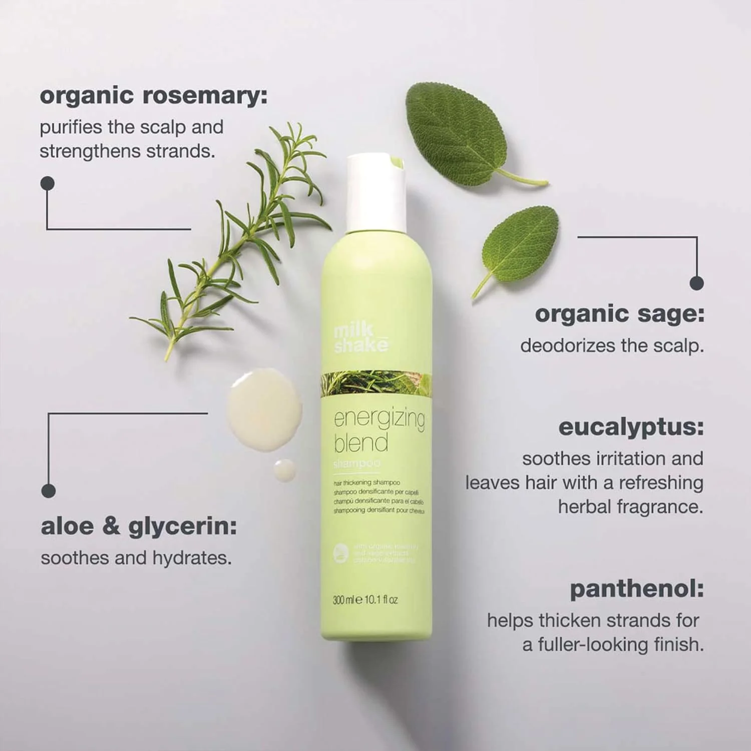 شامپو انرژی بخش میلک شیک مناسب موهای نازک، 300 میلی لیتر شامپو انرژی بخش میلک شیک مناسب موهای نازک، 300 میلی لیتر