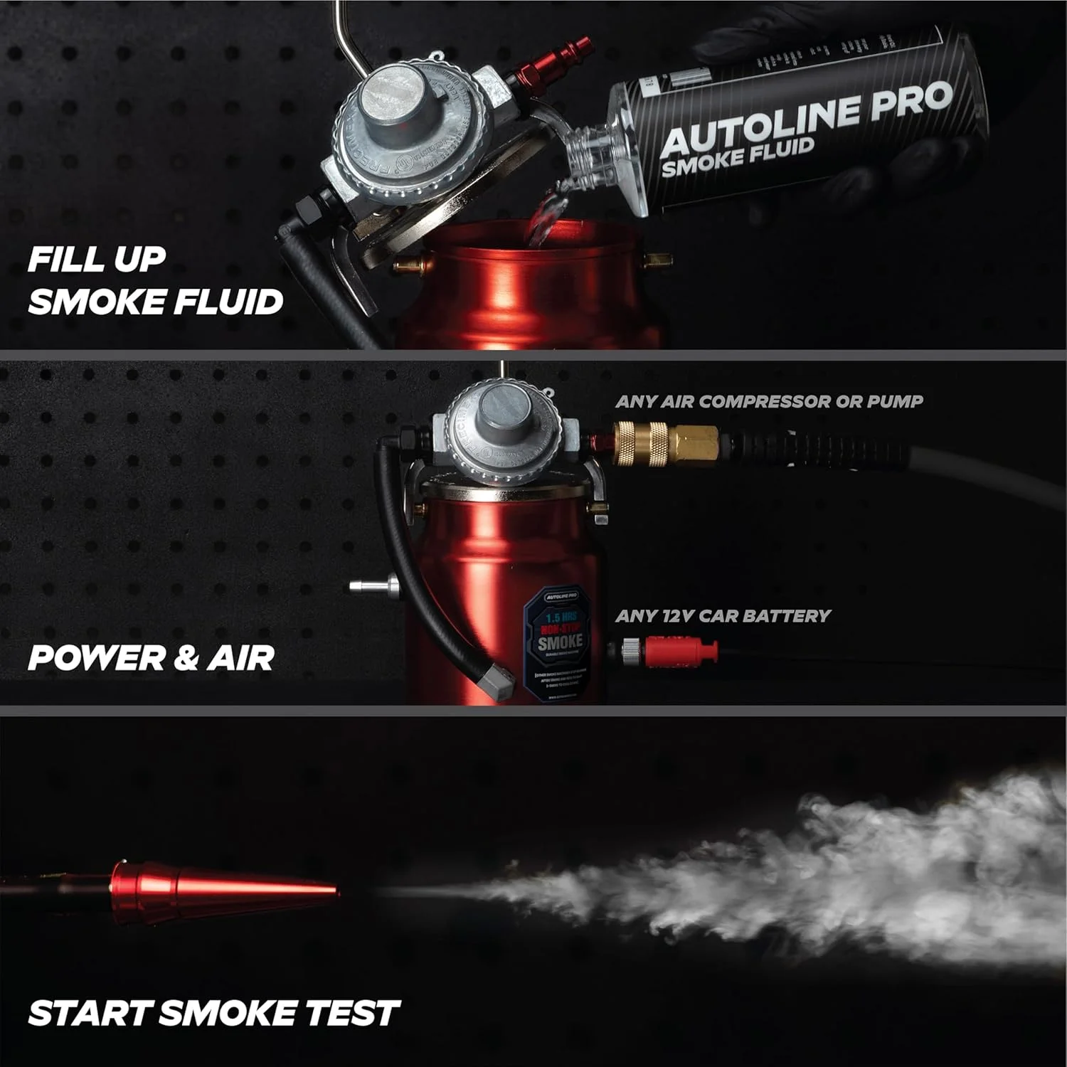 دستگاه تشخیص نشت یابی دود خودرو AutoLine Pro EVAP - سری کارگاهی - جمع و جور