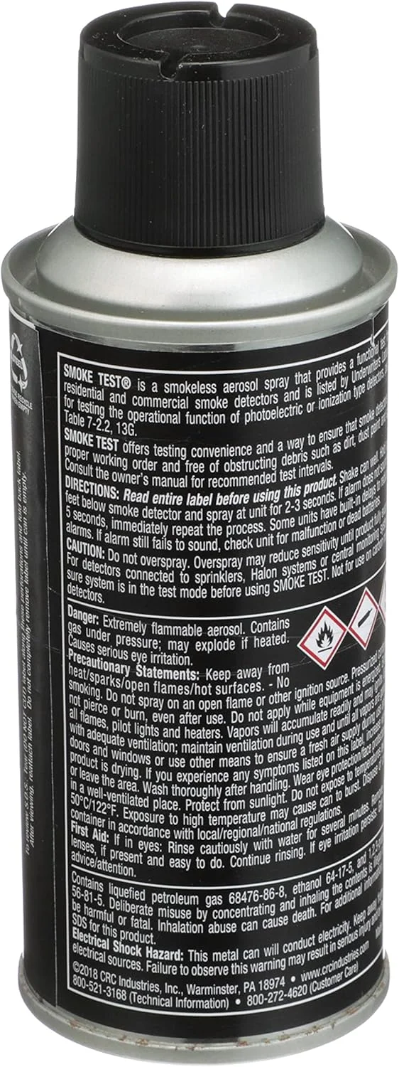 تست کننده دتکتور دود مایع CRC 2105 برای تست دود