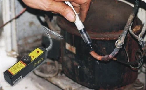 دستگاه تشخیص نشت هالوژن، دستگاه تشخیص نشت فریون، دستگاه تشخیص گاز مبرد، مناسب برای سیستم تهویه مطبوع خودرو و تمام گازهای هالوژن