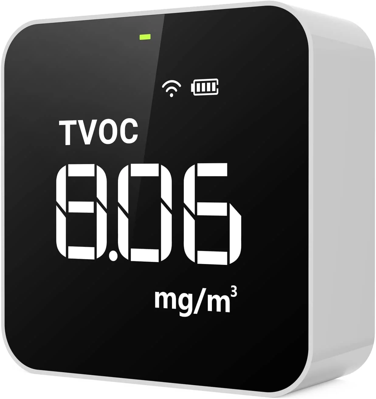 مانیتور کیفیت هوای داخلی Temtop M10i WiFi، آشکارساز PM2.5 TVOC AQI HCHO، داده های بلادرنگ از طریق برنامه