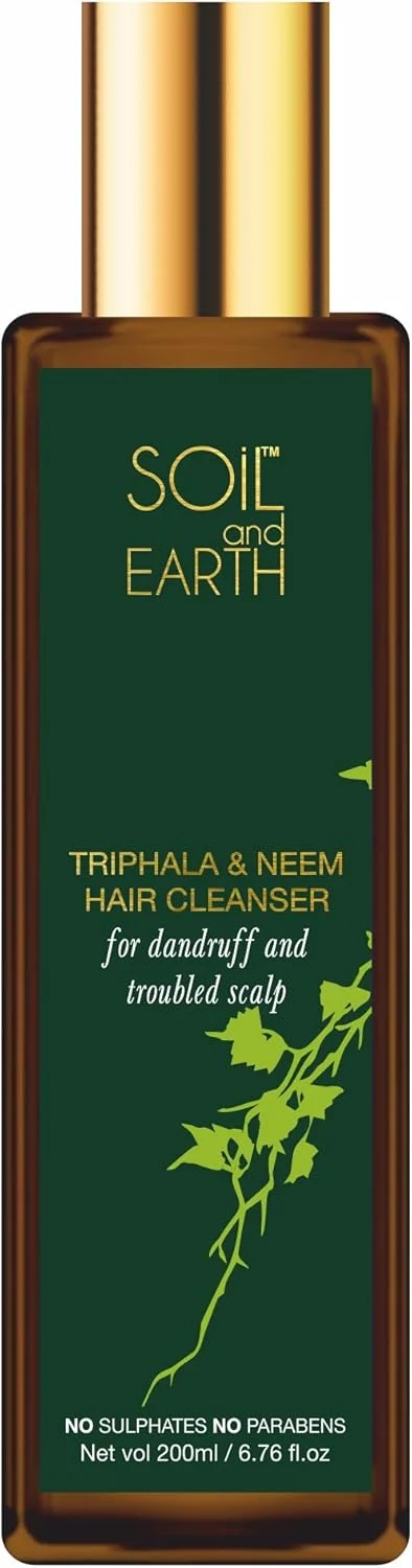 شامپو طبیعی خاک و زمین - بدون سولفات و پارابن (تریپالا و نیم)، 200 میلی لیتر شامپو طبیعی خاک و زمین - بدون سولفات و پارابن (تریپالا و نیم)، 200 میلی لیتر