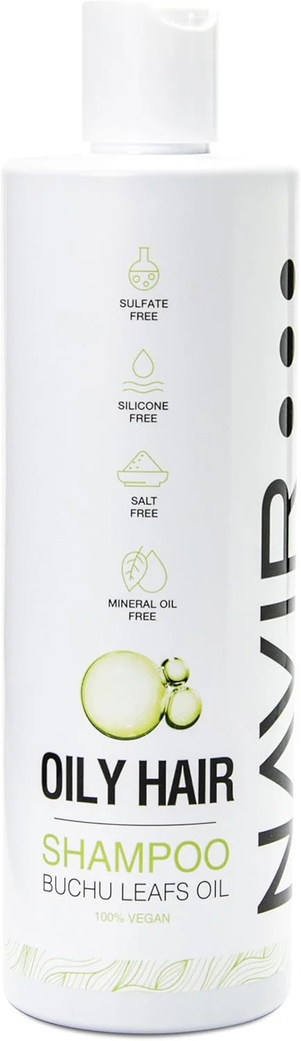 شامپو حرفه ای وگان ناوییر برای موهای چرب 400 میلی لیتر - حاوی عصاره بوچو، پانتنول و ویتامین E - ضد شوره و اگزما سبورئیک - بدون سولفات، سیلیکون، پارابن یا نمک شامپو حرفه ای وگان ناوییر برای موهای چرب 400 میلی لیتر - حاوی عصاره بوچو، پانتنول و ویتامین E - ضد شوره و اگزما سبورئیک - بدون سولفات، سیلیکون، پارابن یا نمک