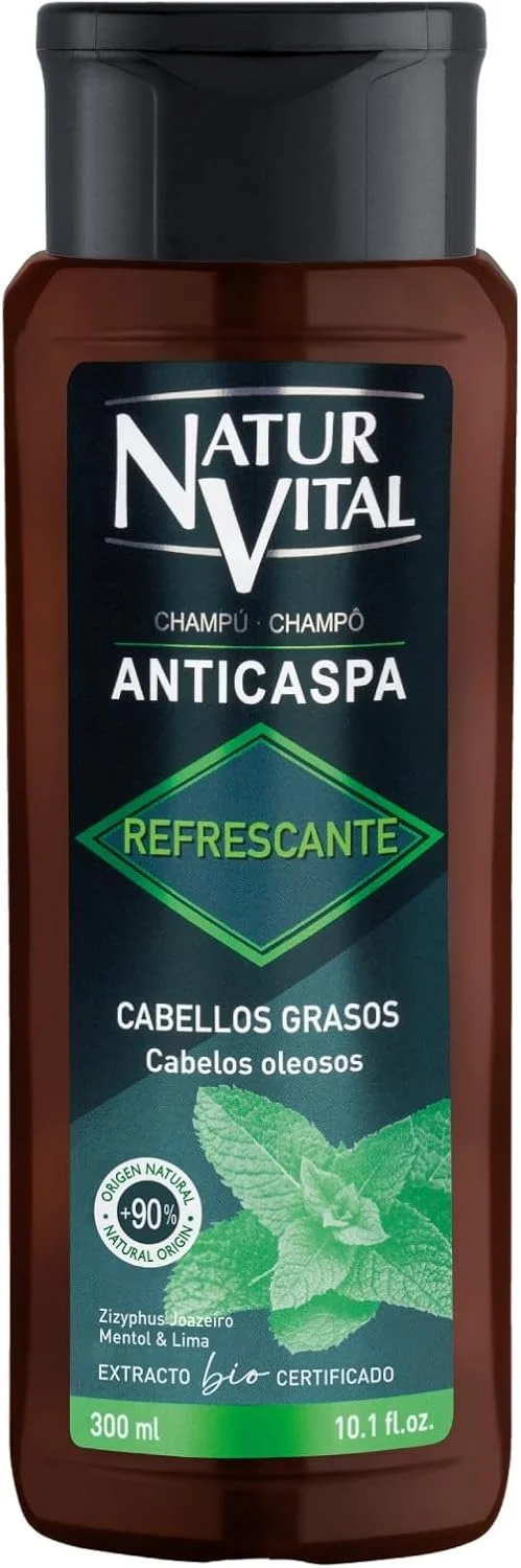 شامپو ضد شوره موهای چرب ناتور ویتال - 300 میلی لیتر شامپو ضد شوره موهای چرب ناتور ویتال - 300 میلی لیتر