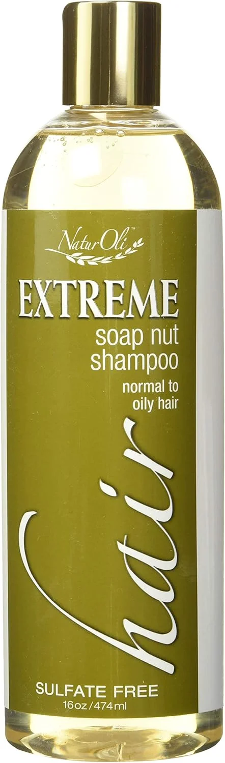 شامپو ناترالی سوپ نات/سوپ بری - مناسب موهای معمولی تا چرب 473 میلی لیتر، مراقبت از مو کاملا طبیعی. بدون سولفات. شامپو اکستریم هیر با سوپ نات/سوپ بری ارگانیک تایید شده توسط USDA ساخته شده است! بدون گلوتن. وگان.