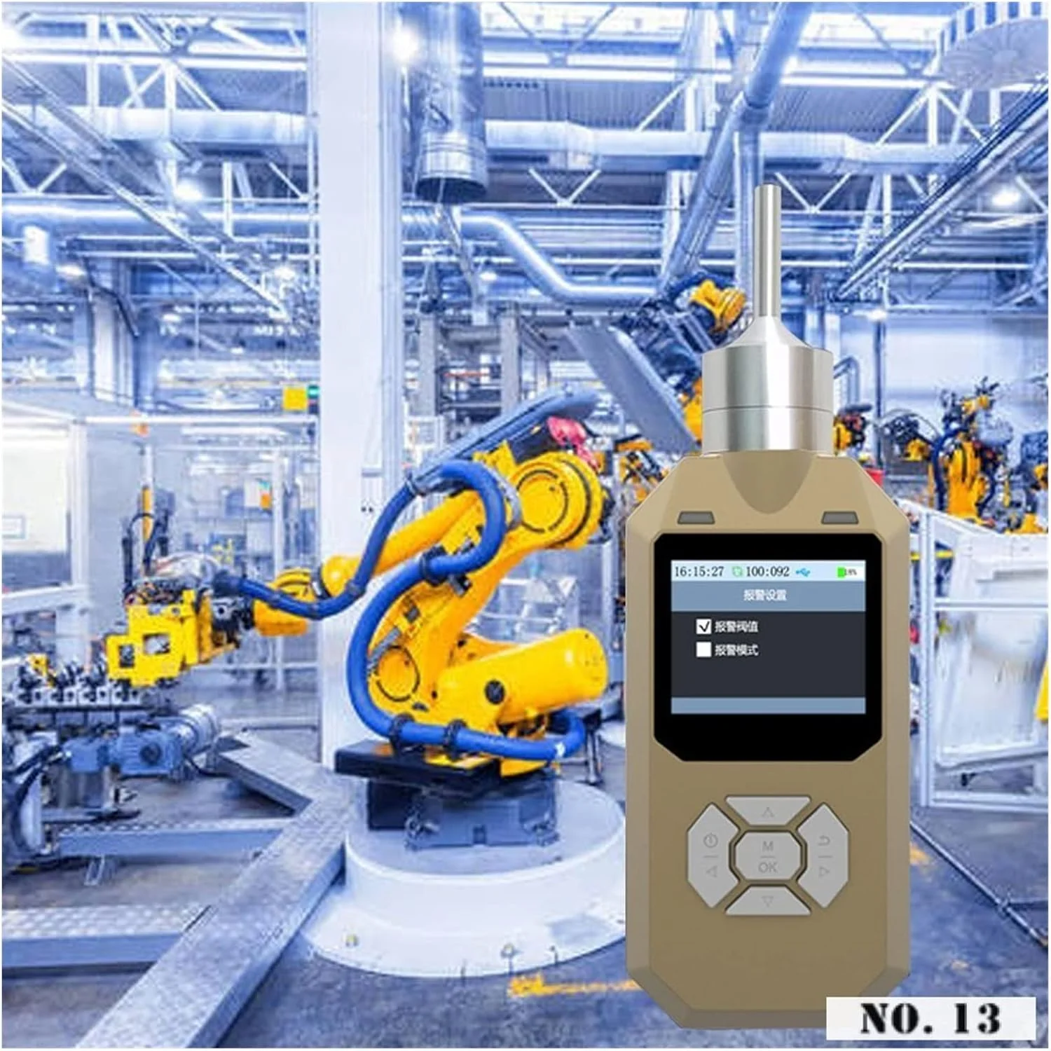 دستگاه تشخیص گاز GHQERTY، دستگاه تشخیص گاز O3، دستگاه تشخیص نشت گاز ازن پمپی، صفحه نمایش ازن با سیستم هشدار، آنالایزر گاز، سنسور گاز حرفه ای