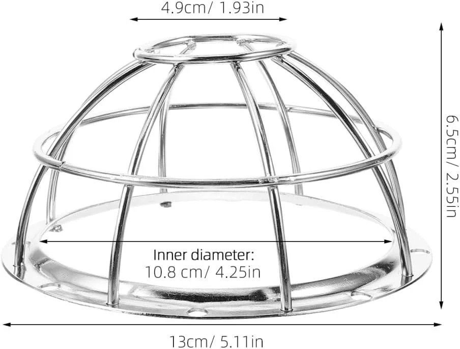محافظ دتکتور دود Hemobllo - محافظ فلزی دتکتور دود، براکت دتکتور دود، قفس محافظ دتکتور دود، لوازم جانبی محافظ برای مینی دتکتورهای دود