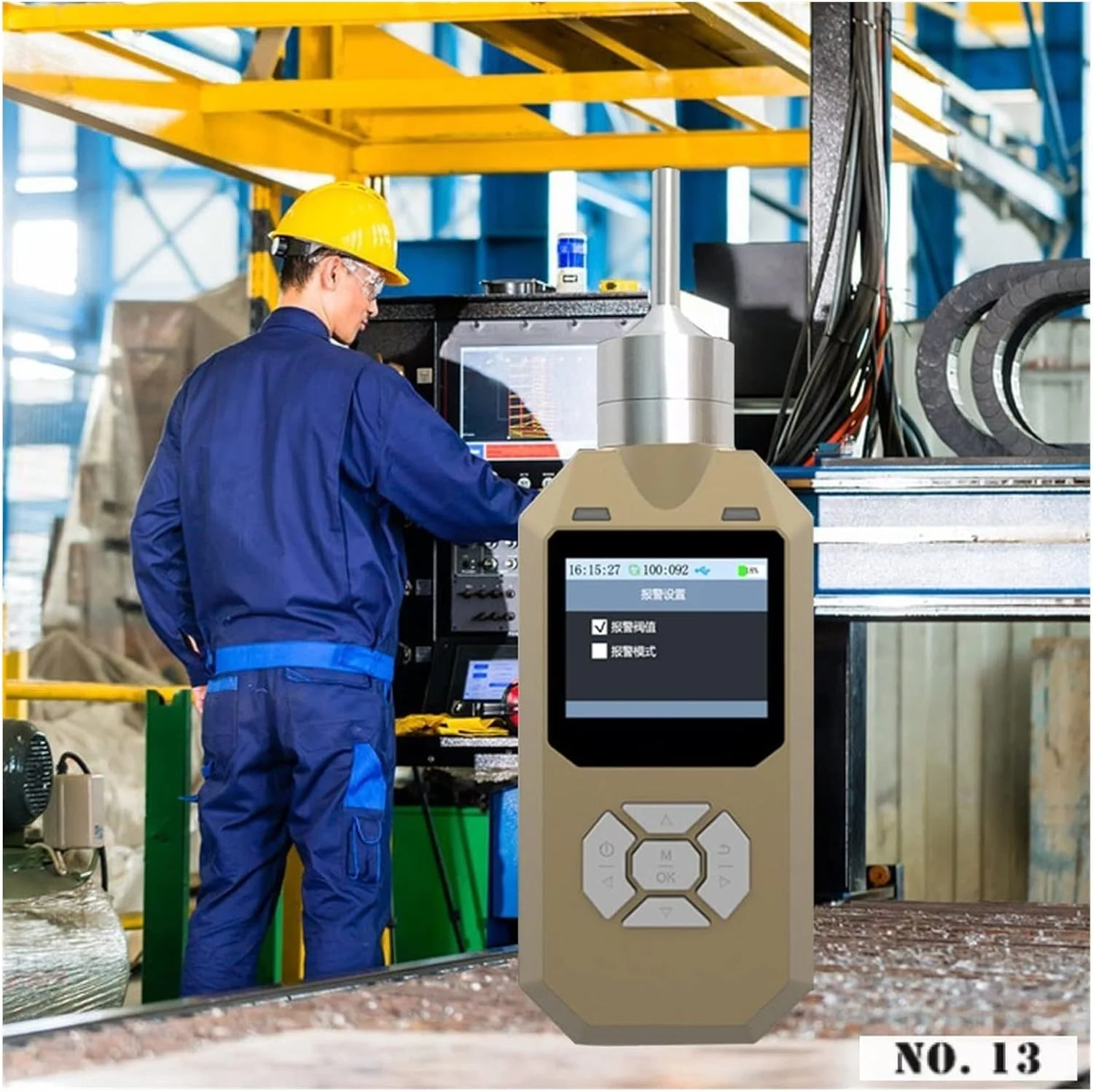 دستگاه تشخیص گاز GHQERTY، دستگاه تشخیص گاز O3، دستگاه تشخیص ازن با پمپ، دستگاه تشخیص نشت گاز ازن با صفحه نمایش و سیستم هشدار، آنالیزور گاز، سنسور گاز حرفه ای (100ppm) دستگاه تشخیص گاز GHQERTY، دستگاه تشخیص گاز O3، دستگاه تشخیص ازن با پمپ، دستگاه تشخیص نشت گاز ازن با صفحه نمایش و سیستم هشدار، آنالیزور گاز، سنسور گاز حرفه ای (100ppm)