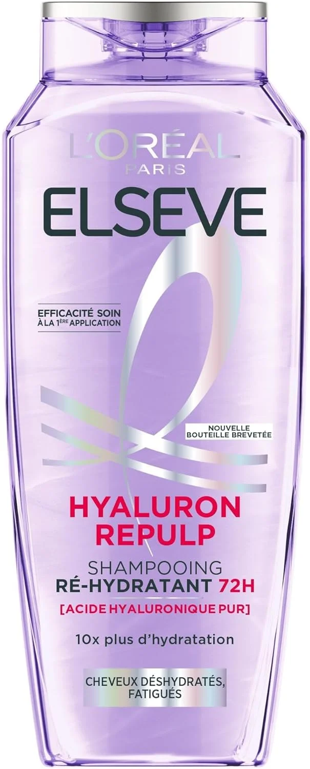 لورآل پاریس - شامپو پاک کننده 72 ساعته برای پوست سر چرب - کمپلکس با اسید سالیسیلیک و اسید هیالورونیک - پروتکل مراقبت از مو - السیو هیالورونیک پیور - 300 میلی لیتر لورآل پاریس - شامپو پاک کننده 72 ساعته برای پوست سر چرب - کمپلکس با اسید سالیسیلیک و اسید هیالورونیک - پروتکل مراقبت از مو - السیو هیالورونیک پیور - 300 میلی لیتر