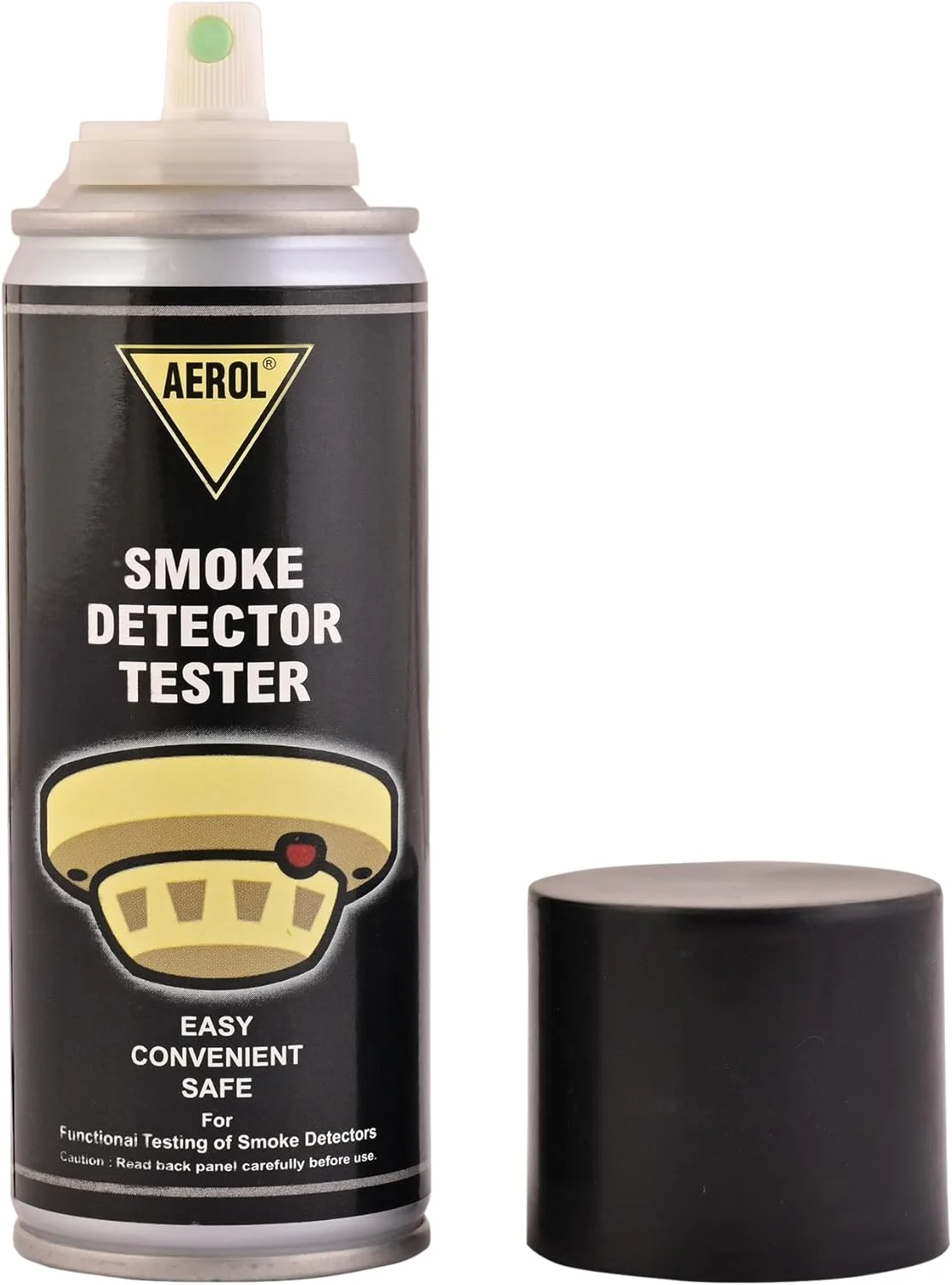 اسپری تست دتکتور دود Aerol، گرید 9981 (200 میلی لیتر/117 گرم) | اسپری دستی برای تست عملکرد دتکتورهای دود در خانه ها، دفاتر و کارخانه ها | اسپری تست آلارم آتش