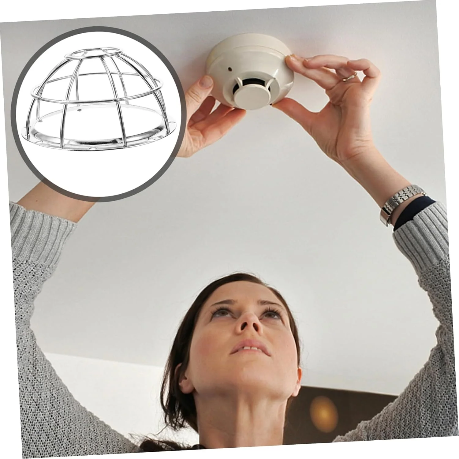 محافظ دتکتور دود، محافظ توری فلزی برای دتکتور دود