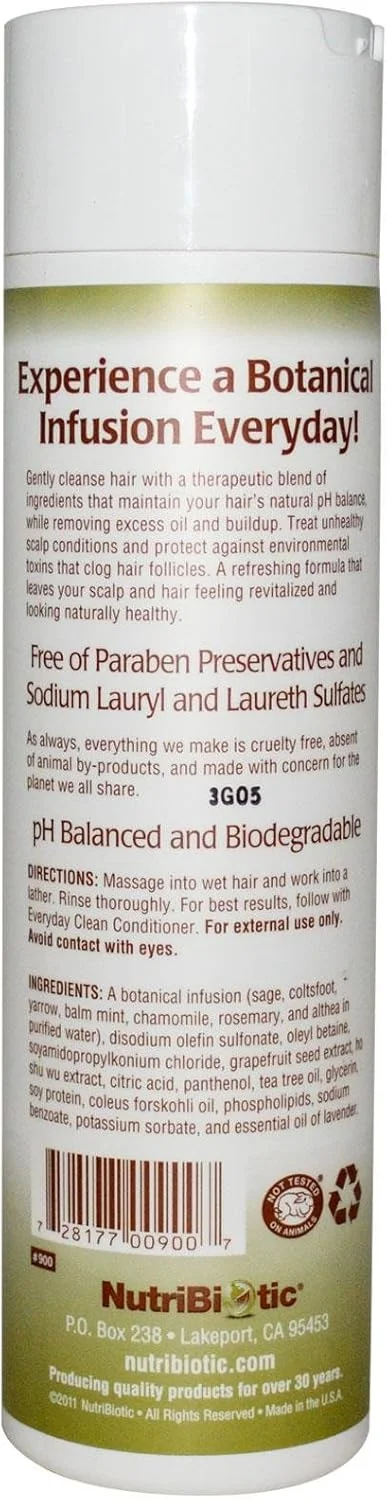 شامپو پاک کننده روزانه نوتری بایوتیک، 10 اونس مایع