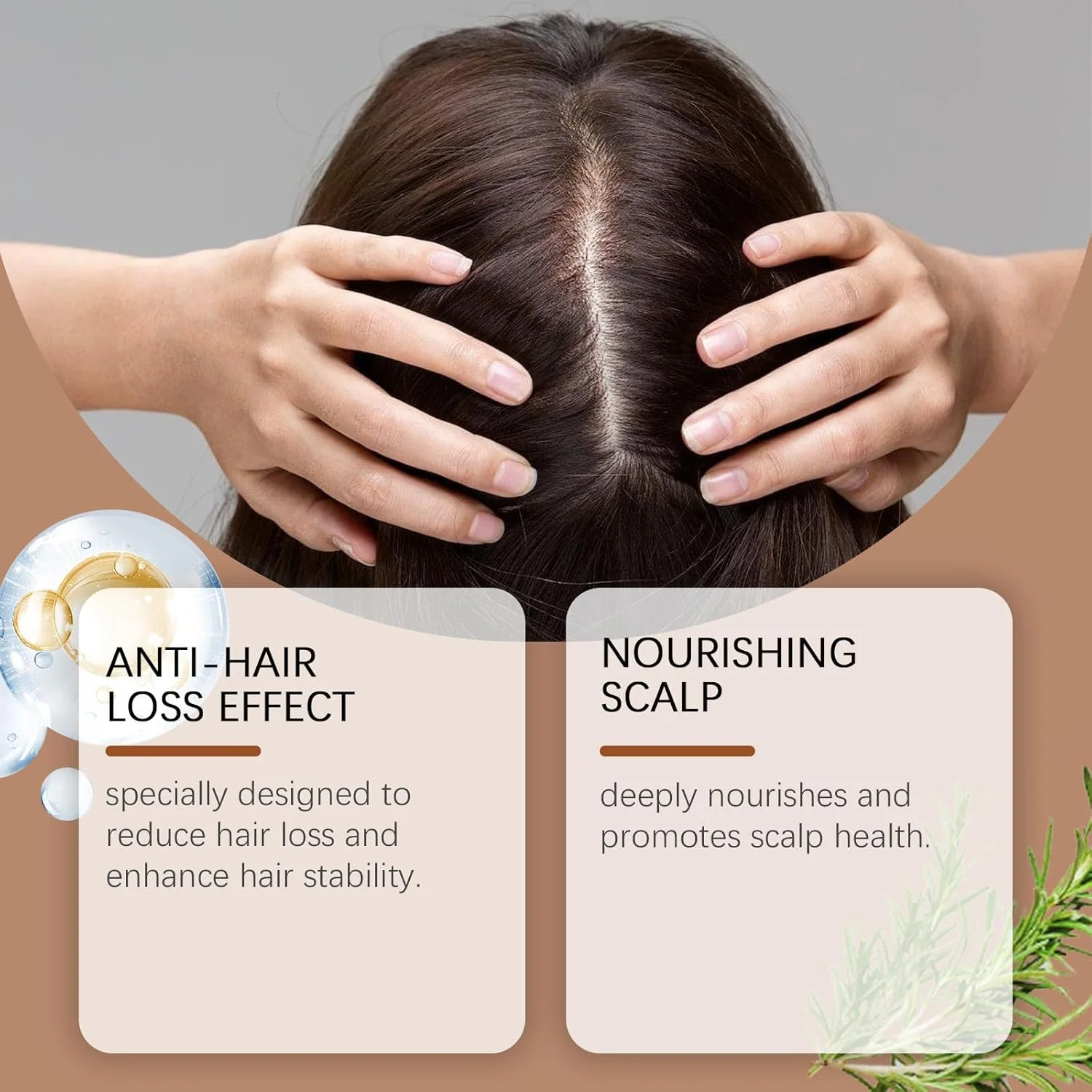 شامپو نرم کننده مغذی 3 در 1، شامپو روغن باتانا با عصاره رزماری، شامپو پیاز برای رشد مو، تقویت کننده ریشه و افزایش درخشندگی، کاهش ریزش مو، کنترل چربی و شوره سر (1)