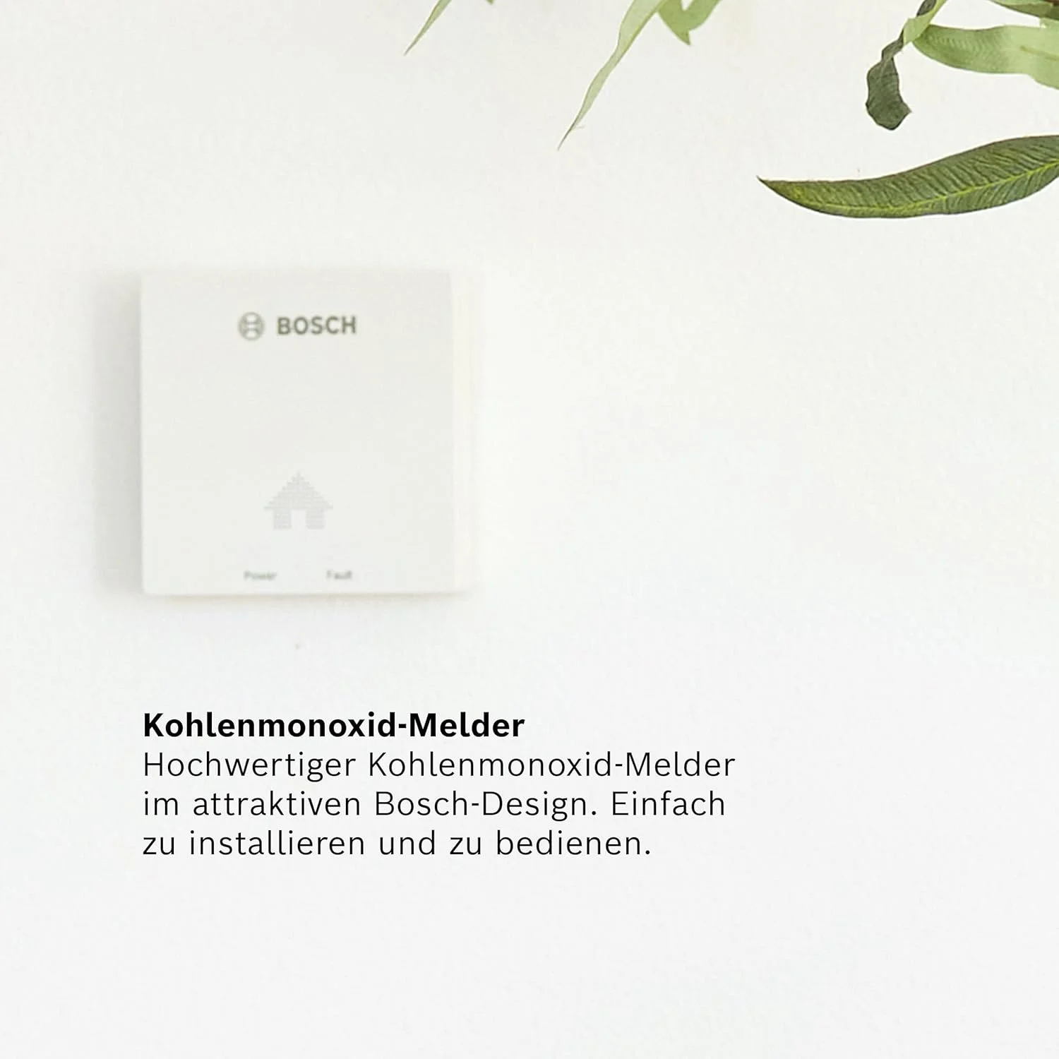 دتکتور مونوکسید کربن بوش ترموتکنیک D-CO - نصب آسان، دارای حالت حافظه و نشانگر عمر