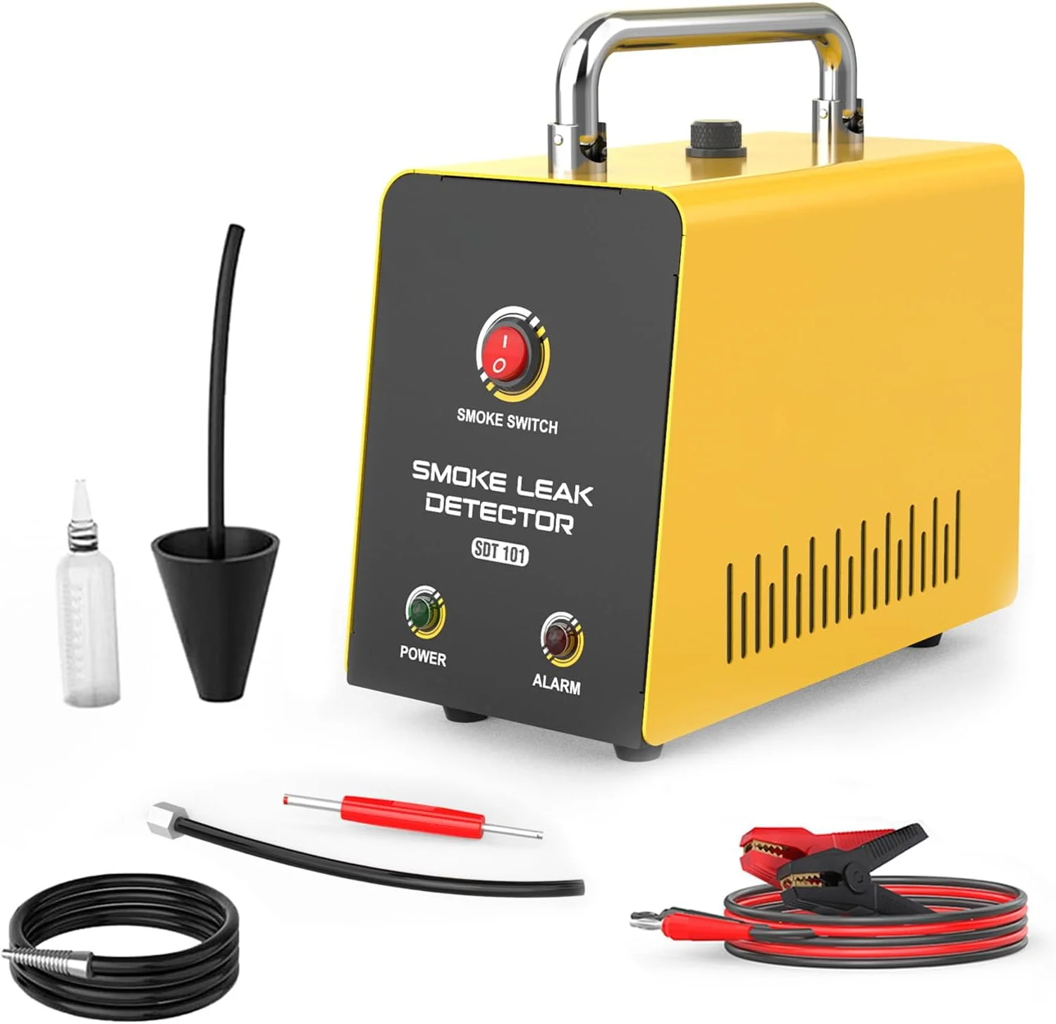 دستگاه تشخیص نشت دود QPKING مدل SDT101، دستگاه تشخیص نشت سوخت EVAP، دستگاه مه ساز خودرو، دستگاه تست نشت لوله خودرو، مناسب برای 12 ولت تمام خودروها دستگاه تشخیص نشت دود QPKING مدل SDT101، دستگاه تشخیص نشت سوخت EVAP، دستگاه مه ساز خودرو، دستگاه تست نشت لوله خودرو، مناسب برای 12 ولت تمام خودروها