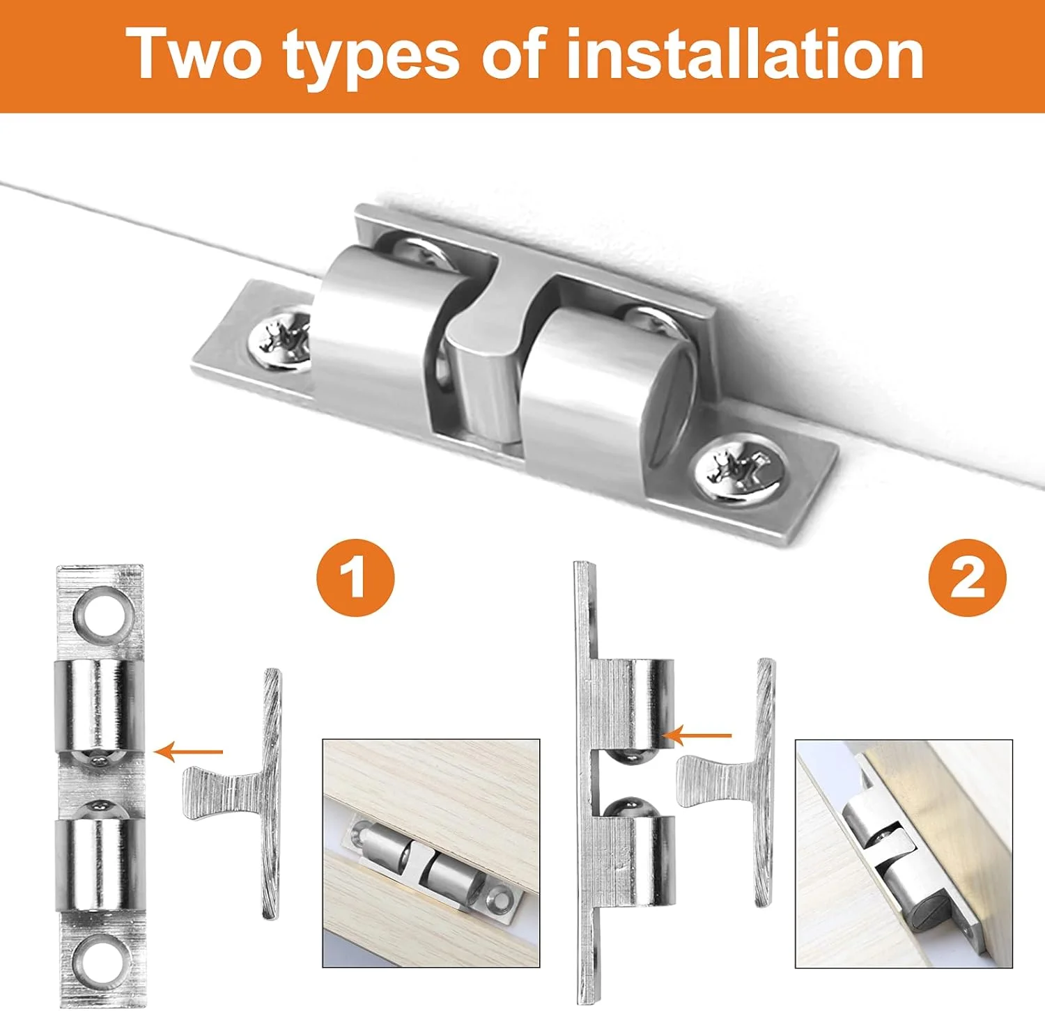 چستارینا، بسته 5 عددی قفل دو توپی درب کابینت، قفل درب کمد، قفل توپی درب برای درب کابینت آشپزخانه، درب مبلمان، کابینت، 50 میلی متر چستارینا، بسته 5 عددی قفل دو توپی درب کابینت، قفل درب کمد، قفل توپی درب برای درب کابینت آشپزخانه، درب مبلمان، کابینت، 50 میلی متر