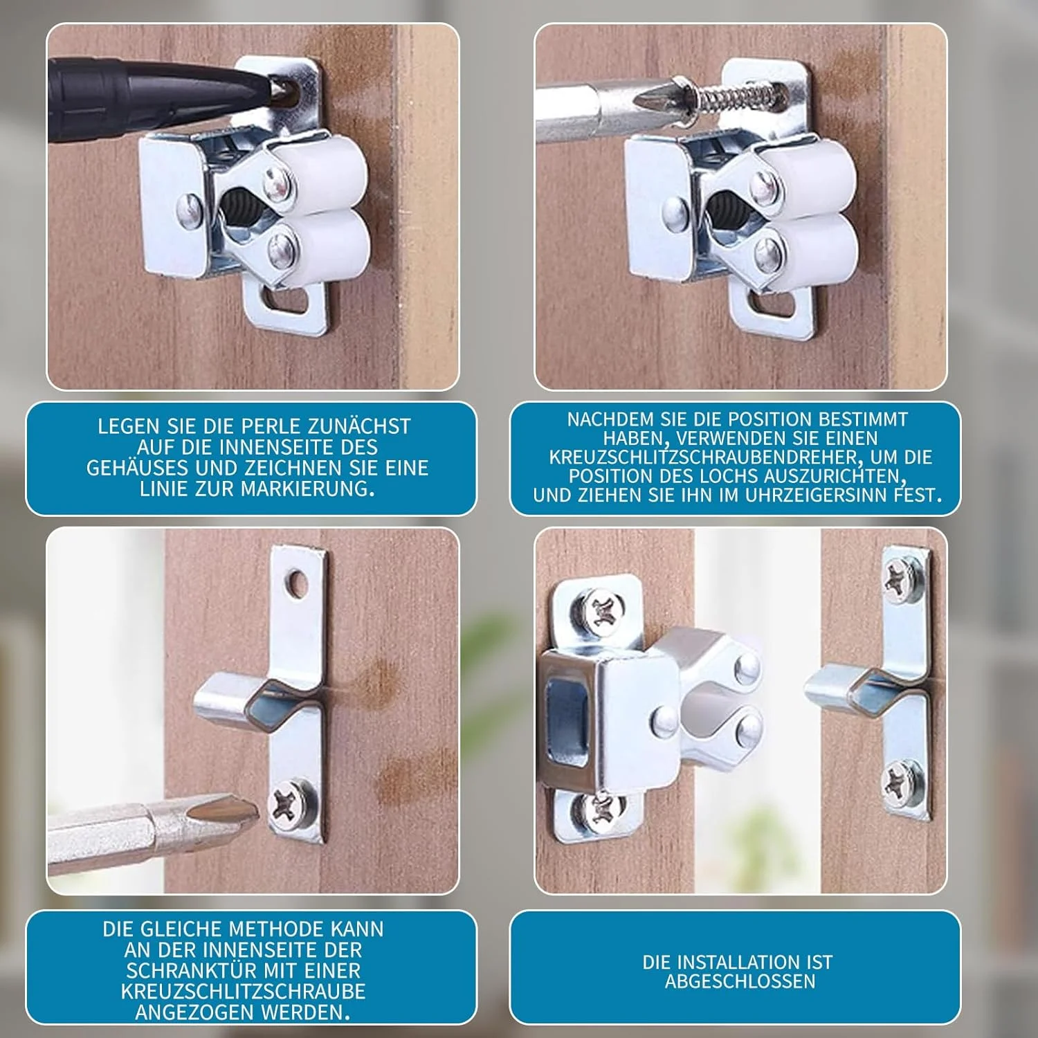 12 جفت قفل درب، قطر 3.5 میلی متر، 32x28x14 میلی متر، قفل کودک کشو، قفل فشاری، درب کابینت، قفل توپی، اتصالات مبلمان، محافظت در برابر کج شدن مبلمان، غلتک توپی درب کابینت 12 جفت قفل درب، قطر 3.5 میلی متر، 32x28x14 میلی متر، قفل کودک کشو، قفل فشاری، درب کابینت، قفل توپی، اتصالات مبلمان، محافظت در برابر کج شدن مبلمان، غلتک توپی درب کابینت