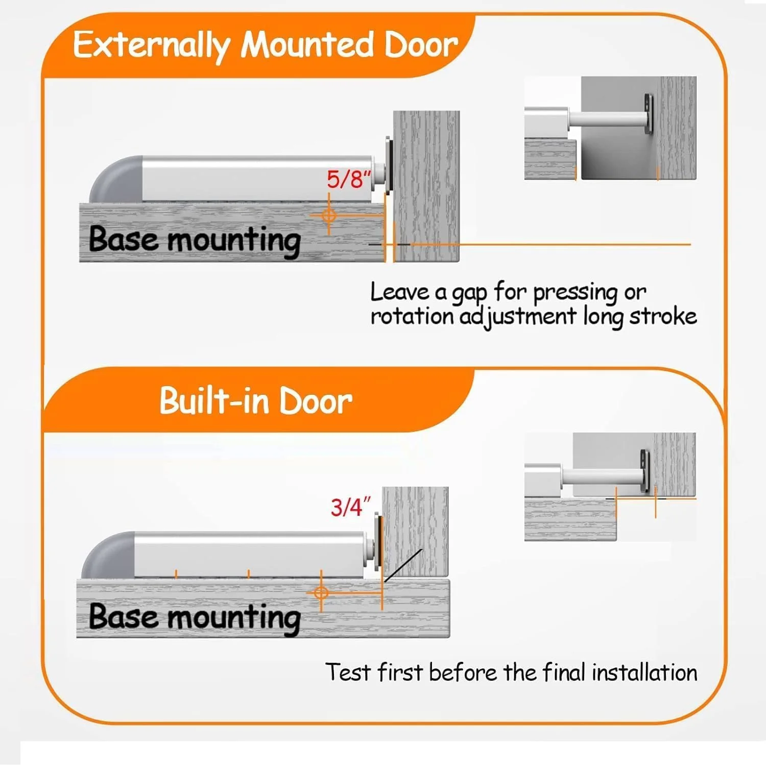 مگنت درب Joyzzz، بست مگنتی فشاری برای باز کردن، نقره ای، 6 عددی، مناسب برای کابینت و کشو، مگنت قوی برای درب های مخفی در آشپزخانه، RV، کمد و مبلمان اداری مگنت درب Joyzzz، بست مگنتی فشاری برای باز کردن، نقره ای، 6 عددی، مناسب برای کابینت و کشو، مگنت قوی برای درب های مخفی در آشپزخانه، RV، کمد و مبلمان اداری