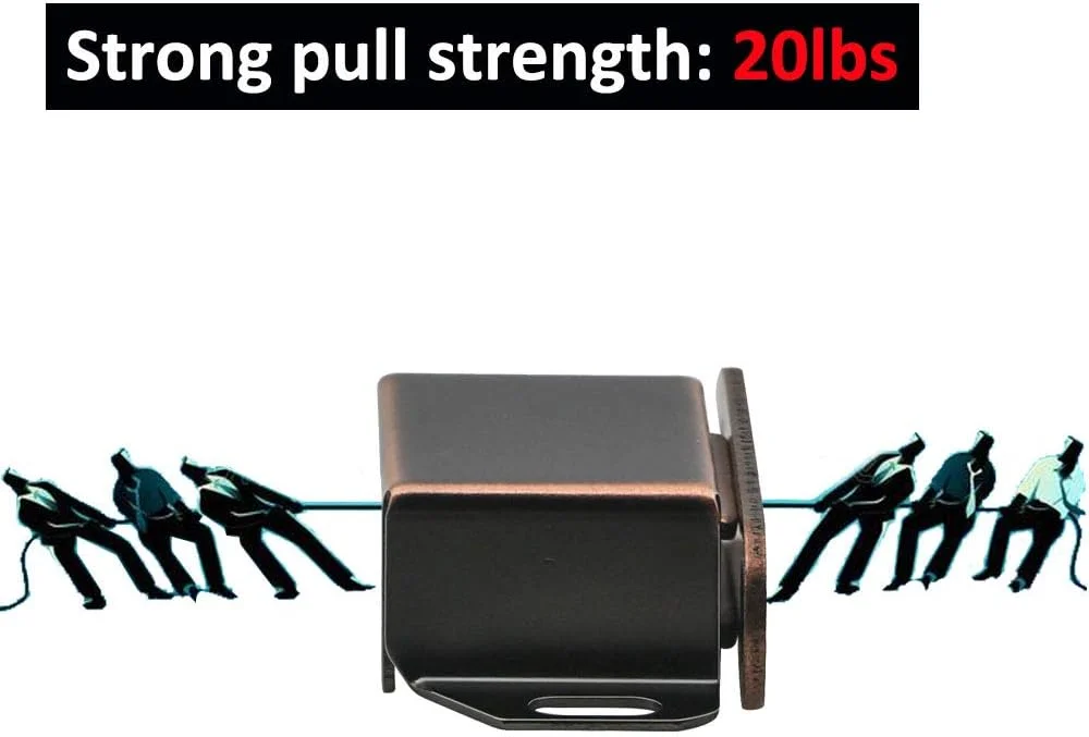 مگنت درب 9 کیلویی Kaileyouxiangongsi، قفل سنگین برای کابینت، کرکره، کمد، درب مبلمان، مگنت کابینت استیل ضد زنگ، برنز روغنی (بسته 4 عددی) مگنت درب 9 کیلویی Kaileyouxiangongsi، قفل سنگین برای کابینت، کرکره، کمد، درب مبلمان، مگنت کابینت استیل ضد زنگ، برنز روغنی (بسته 4 عددی)