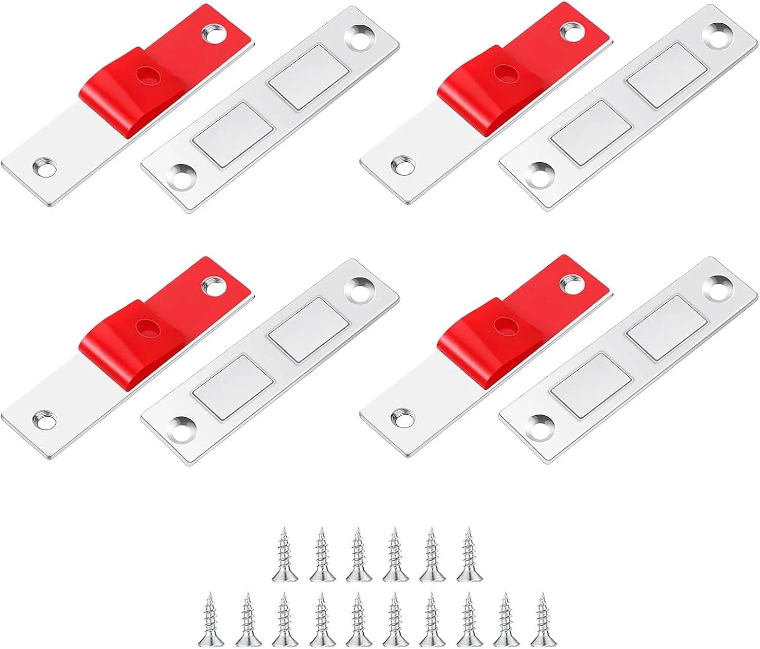 مگنت های قوی برای درب کابینت، مگنت قوی، مگنت های فوق العاده نازک کابینت، خود چسب، مگنت درب، مگنت های بستن درب برای مبلمان، درب کمد، درب بالکن (4 عدد) مگنت های قوی برای درب کابینت، مگنت قوی، مگنت های فوق العاده نازک کابینت، خود چسب، مگنت درب، مگنت های بستن درب برای مبلمان، درب کمد، درب بالکن (4 عدد)