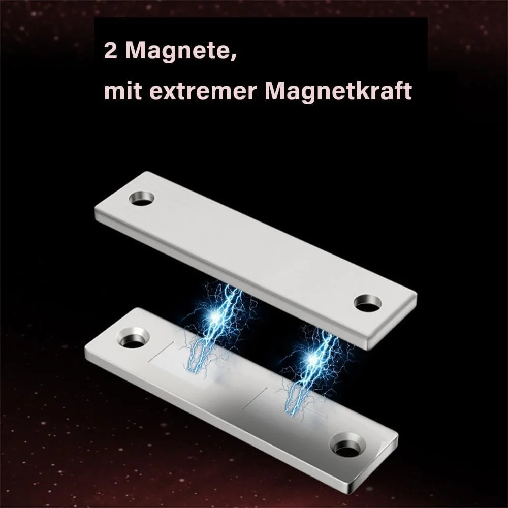 بسته چهارتایی آهنربای کابینت siismi، آهنرباهای فوق العاده نازک و قوی برای بستن درب کابینت مبلمان