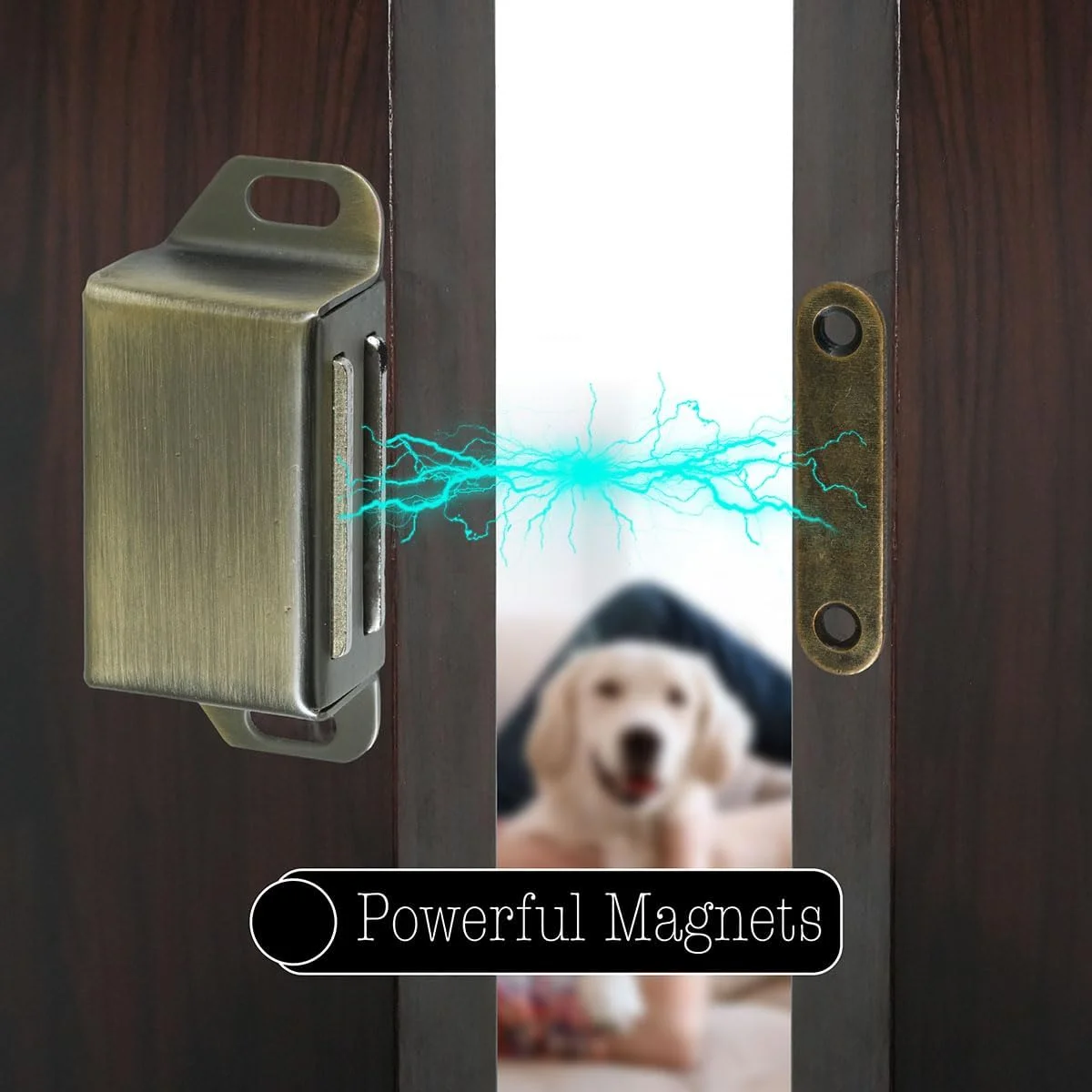 مگنت درب کابینت Selyse، قفل مغناطیسی قوی 14 کیلوگرمی، مگنت استیل برای کشو، بست مغناطیسی درب، مگنت برای مبلمان و درب بالکن، برنزی (بسته 2 عددی) مگنت درب کابینت Selyse، قفل مغناطیسی قوی 14 کیلوگرمی، مگنت استیل برای کشو، بست مغناطیسی درب، مگنت برای مبلمان و درب بالکن، برنزی (بسته 2 عددی)