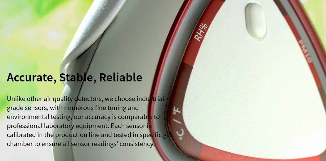 دستگاه Air Mentor2 - مانیتور کیفیت هوای داخلی 6 در 1 برای تشخیص CO2، TVOC، PM2.5، PM10، دما و رطوبت با اتصال Wi-Fi (8099-AP)