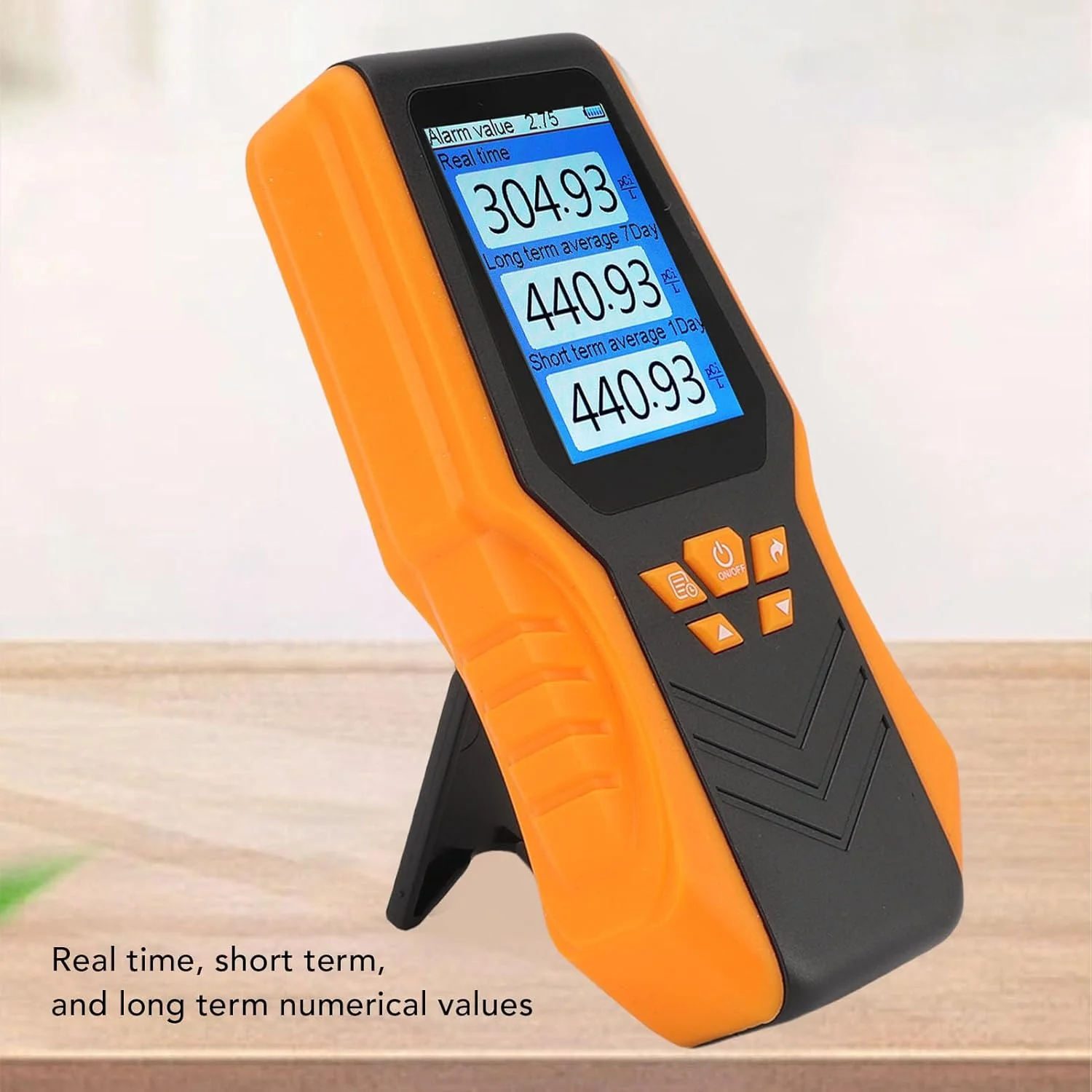 دستگاه رادون سنج دیجیتال قابل حمل برای خانه، دفتر، مدرسه و زیرزمین دستگاه رادون سنج دیجیتال قابل حمل برای خانه، دفتر، مدرسه و زیرزمین