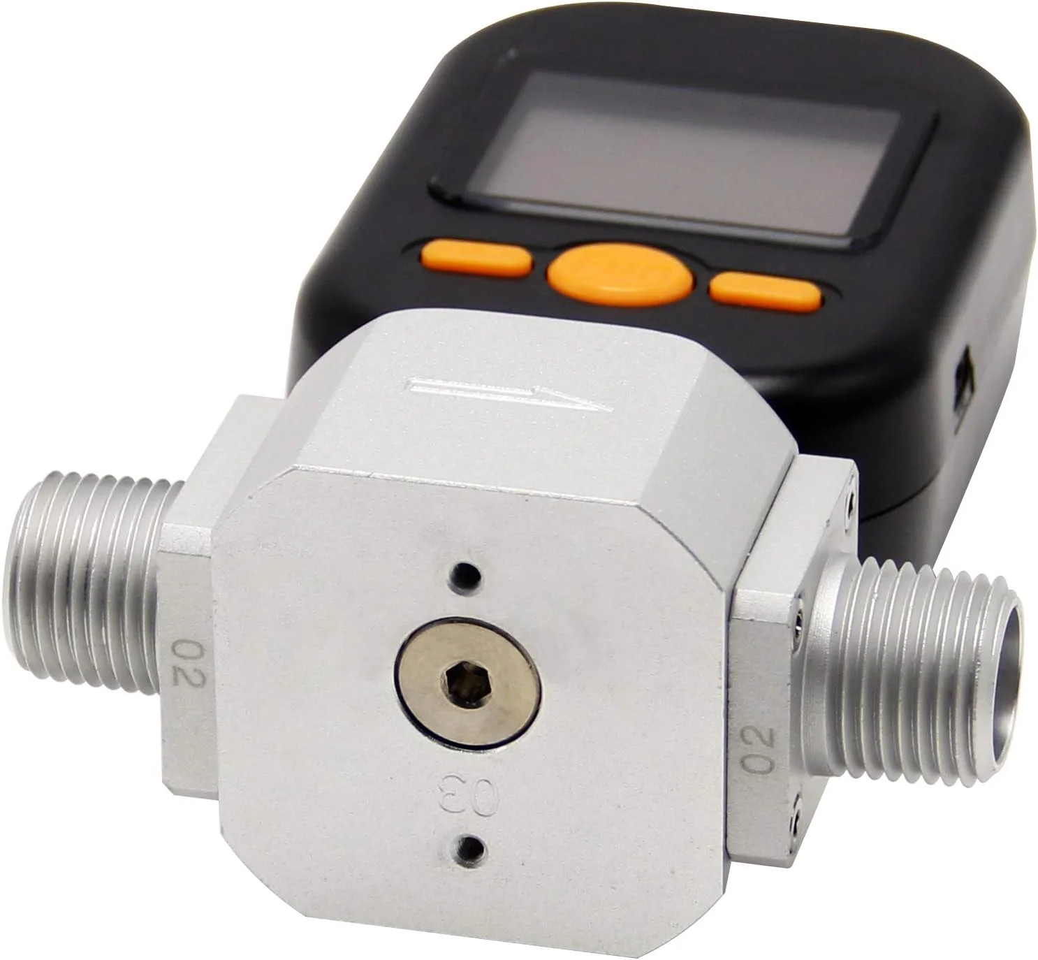 فلومتر جرمی الکترونیکی LCD مدل HANWERU MF5712، تستر دیجیتال نرخ جریان جرمی گاز هوا نیتروژن اکسیژن، فلومتر قابل حمل 200 لیتر در دقیقه برای گازهای غیرفعال فلومتر جرمی الکترونیکی LCD مدل HANWERU MF5712، تستر دیجیتال نرخ جریان جرمی گاز هوا نیتروژن اکسیژن، فلومتر قابل حمل 200 لیتر در دقیقه برای گازهای غیرفعال