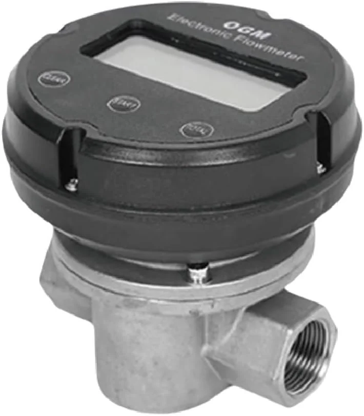 فلومتر، دبی سنج چرخ دنده بیضوی فولاد ضد زنگ 1 اینچ DN25، دبی سنج الکترونیکی با دقت بالا برای گازوئیل، نفت سفید و بنزین فلومتر، دبی سنج چرخ دنده بیضوی فولاد ضد زنگ 1 اینچ DN25، دبی سنج الکترونیکی با دقت بالا برای گازوئیل، نفت سفید و بنزین