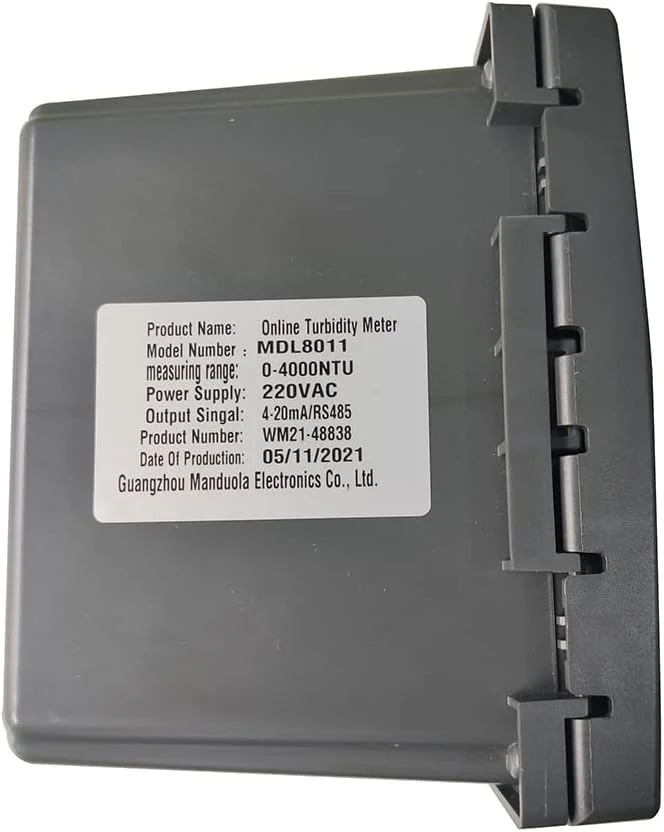 دستگاه ابزار دقیق GHQERTY مدل MDL8011 برای پایش آنلاین کیفیت آب، آنالیزور دیجیتال کدورت سنج و غلظت مواد معلق (رنگ: 0.1-4000ntu) دستگاه ابزار دقیق GHQERTY مدل MDL8011 برای پایش آنلاین کیفیت آب، آنالیزور دیجیتال کدورت سنج و غلظت مواد معلق (رنگ: 0.1-4000ntu)