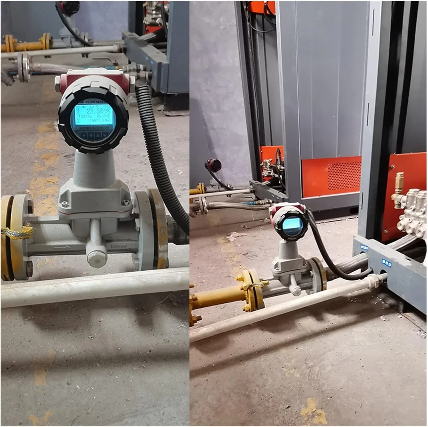 فلومتر گردابی پیشرونده دیجیتال GHQERTY برای گاز طبیعی مایع متان نیتروژن ضد انفجار 4-20mA RS485 برنامه نویسی ساده و انعطاف پذیر (Dn65) فلومتر گردابی پیشرونده دیجیتال GHQERTY برای گاز طبیعی مایع متان نیتروژن ضد انفجار 4-20mA RS485 برنامه نویسی ساده و انعطاف پذیر (Dn65)